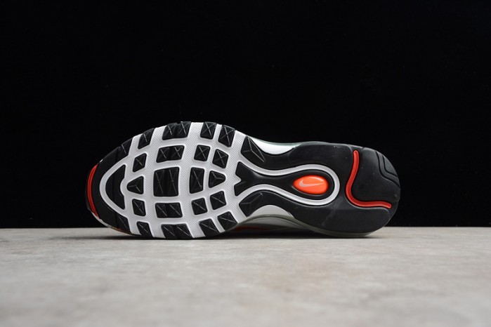 nike air max 97 white-orange flower 921733-101