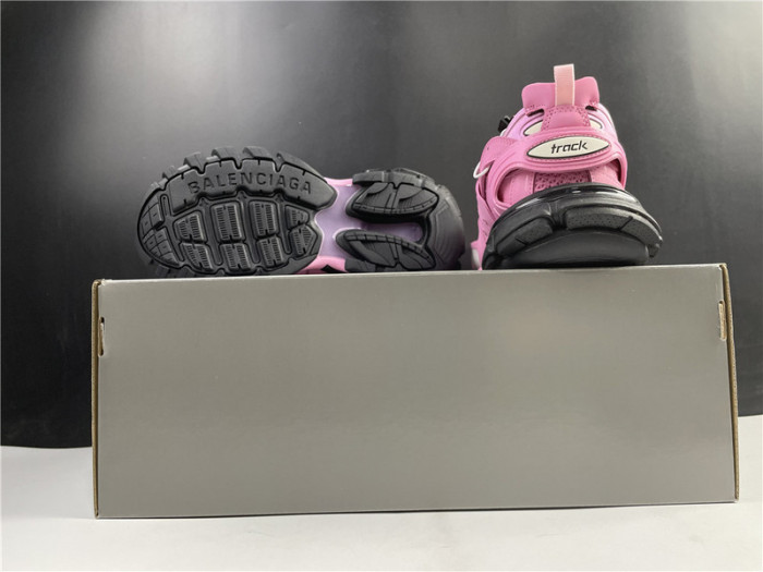 balen track sneaker pink and black 542023 w1gb8 5542