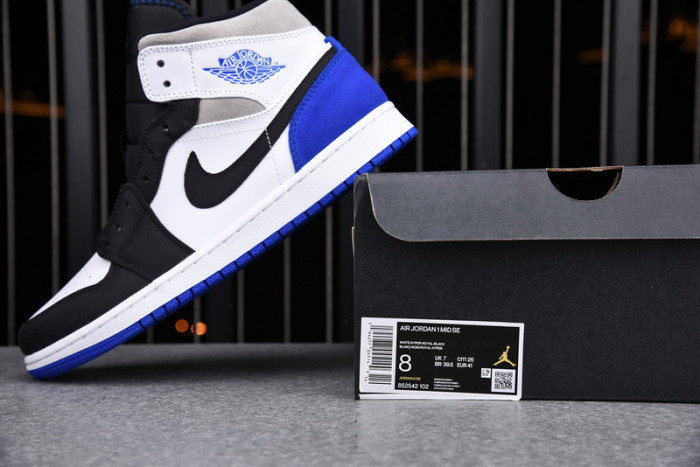 air jordan 1 mid se union royal 852542-102