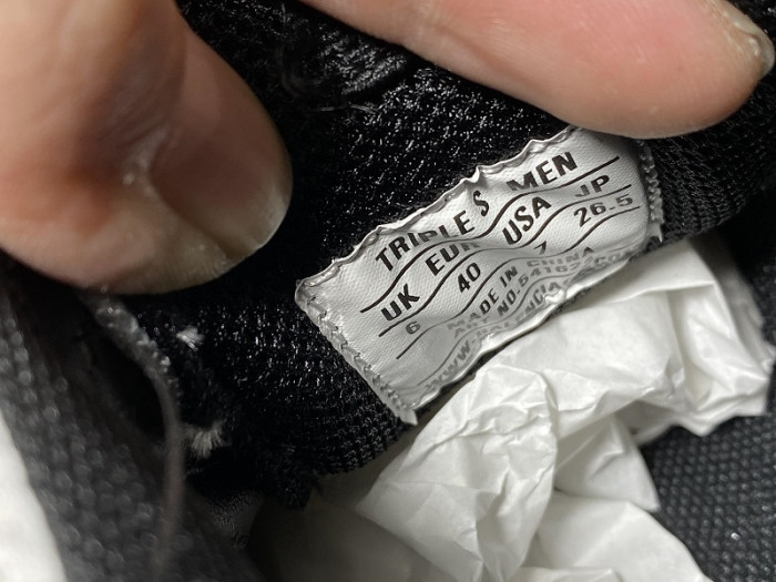 balen triple s trainers clear sole black /brown/ red 541624 w09o1 9000