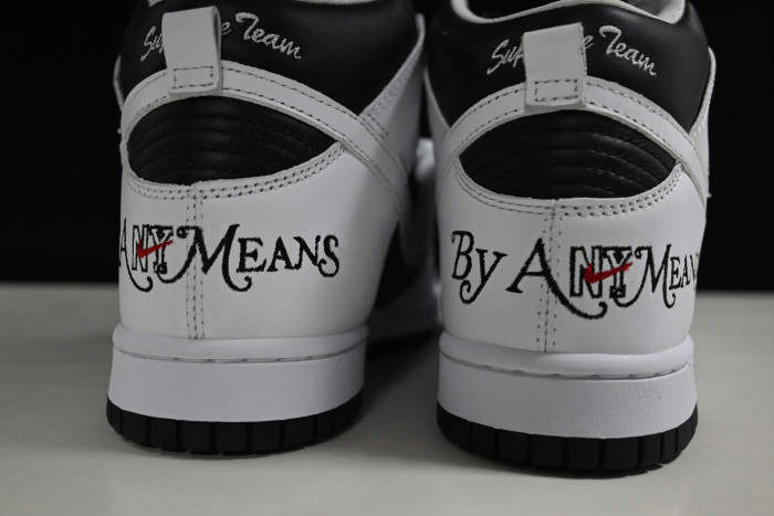 nike sb dunk high S*p*e by any means black