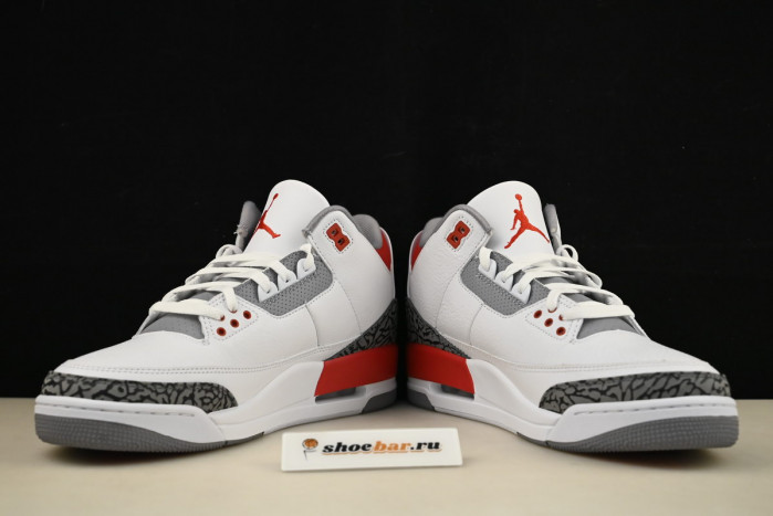air jordan 3“fire red” dn3707-160