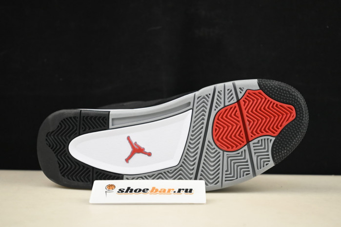 jordan 4 retro "black canvas" dh7138-006