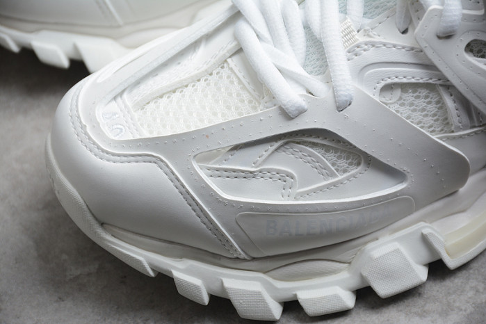 balen track sneaker all white