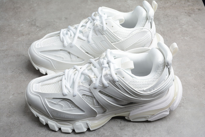 balen track sneaker all white