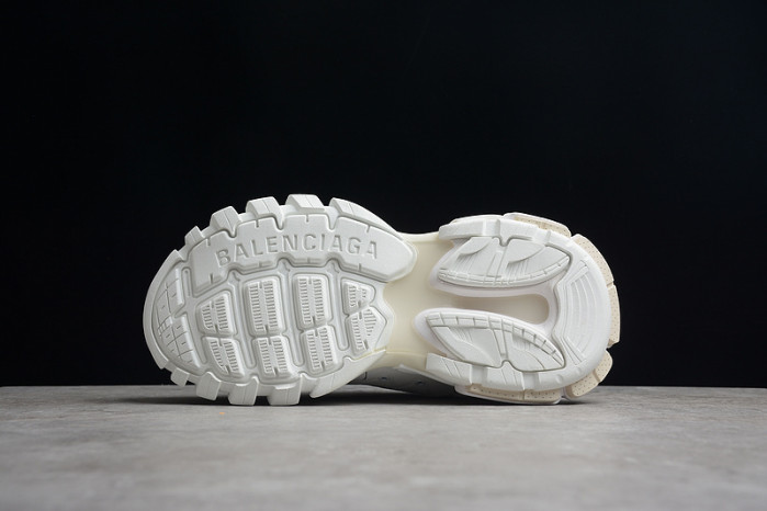 balen track sneaker all white