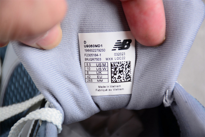 new balance 9060 "arctic grey/steel"