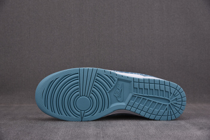 nike dunk low essential paisley pack worn blue