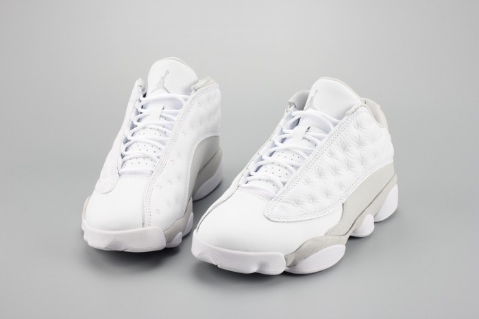 air jordan 13 retro low pure platinum 310810-100