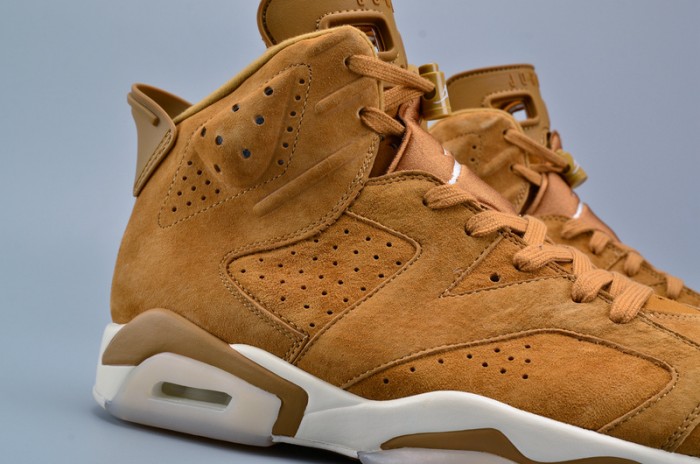 air jordan 6 retro "golden harvest" mens 384664-705