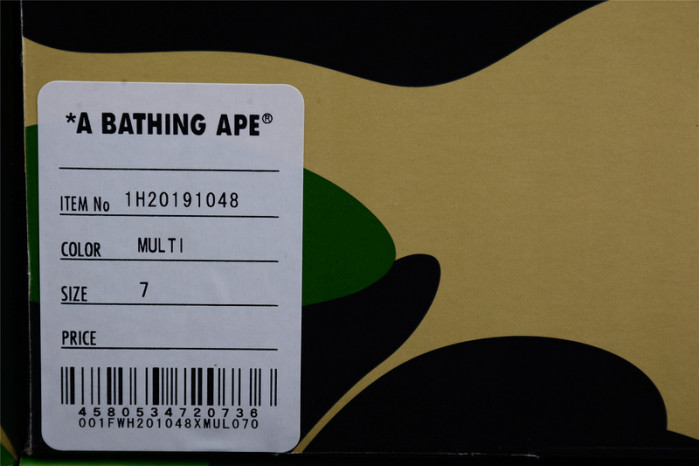 a bathing ape sneakers