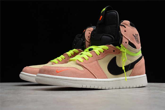 air jordan 1 high switch peach cw6576-800