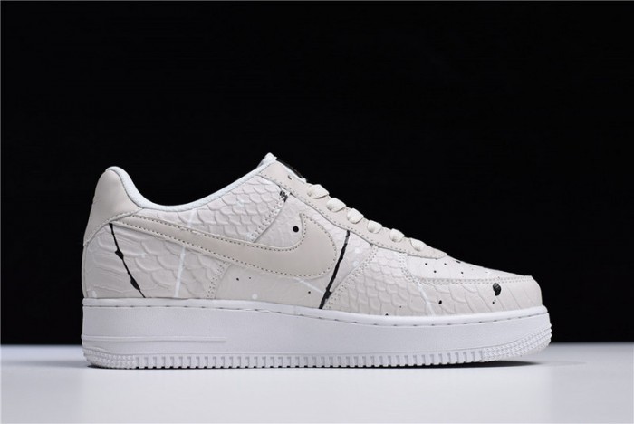 nike air force 1 low lx "phantom snakeskin" 898889-007