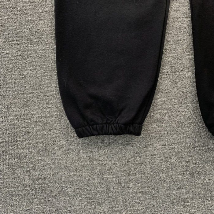 sp5der p*nk sweatpants black