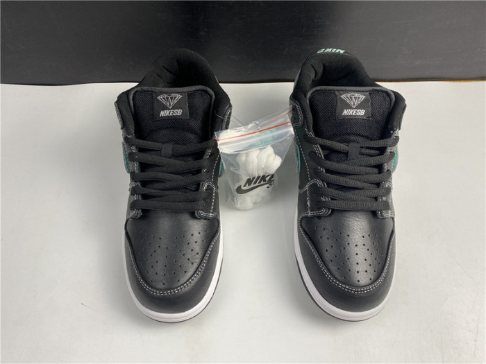 nike sb dunk low diamond S*pply co black diamond bv1310-001
