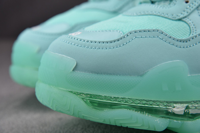 Ba*len*cia*ga triple s clear sole green