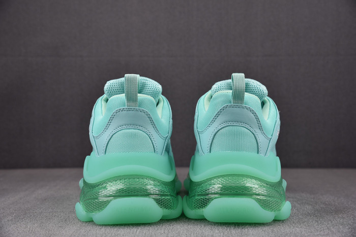 Ba*len*cia*ga triple s clear sole green