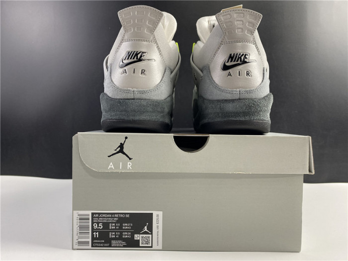 air jordan 4 retro se 95 neon ct5342-007