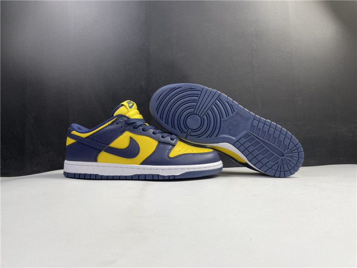 nike dunk low michigan dd1391-700
