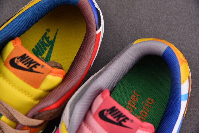 nike dunk low "what the S*per mario"
