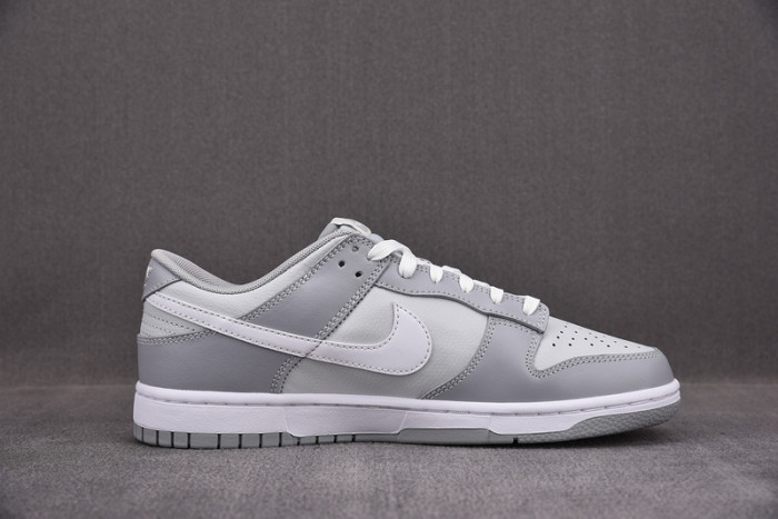 nike dunk low two tone grey