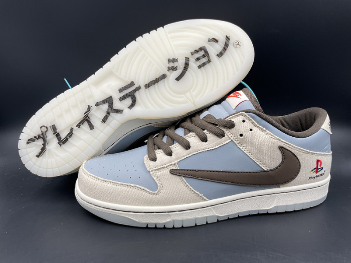 nike dunk low travis scott x playstation cu1726-800