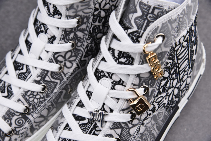 b23 oblique high top sneaker