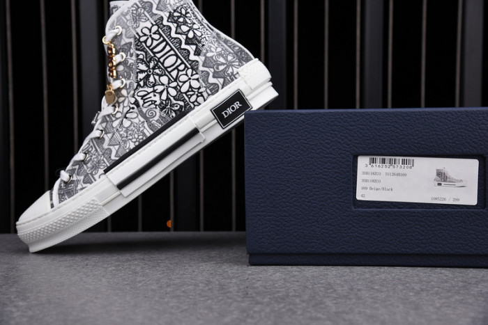 b23 oblique high top sneaker