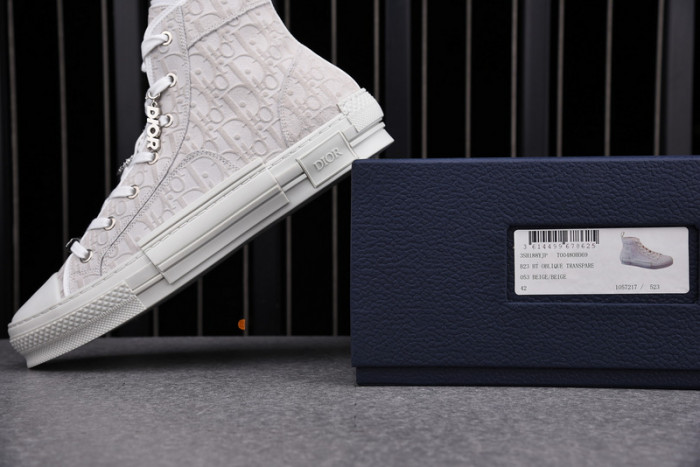 b23 oblique high top sneaker