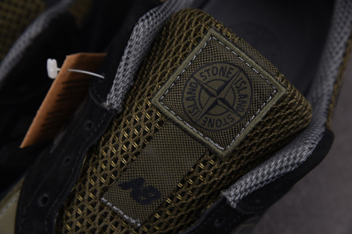 new balance 991v2 miuk stone island black