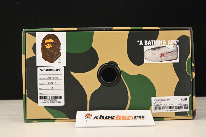a bathing ape sneakers