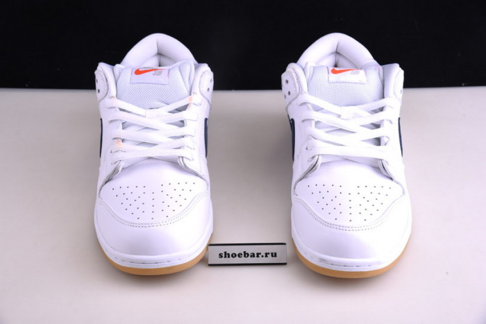 nike sb dunk low orange label white navy cz2249-100