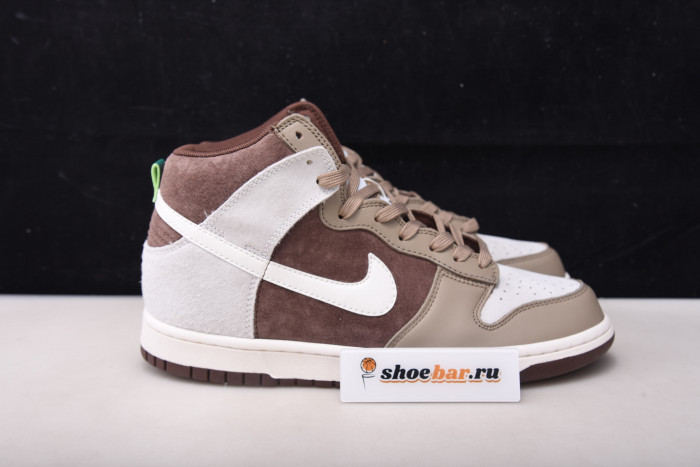 nike dunk high light chocolate - dh5348-100