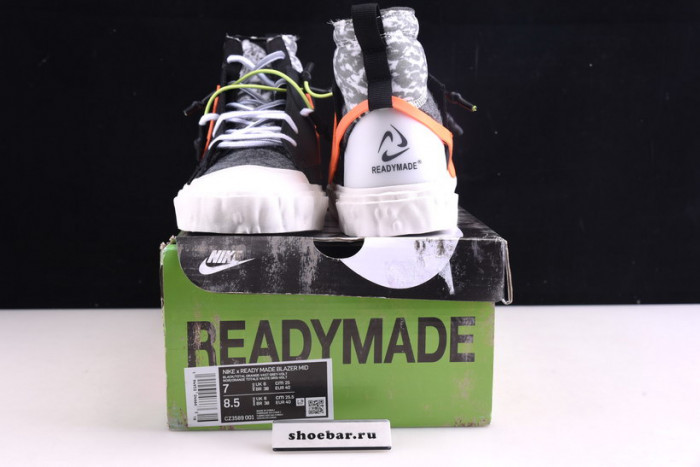 nike blazer mid readymade black cz3589-001