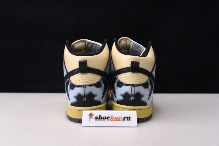 nike dunk high 1985 black acid wash - dd9404-700