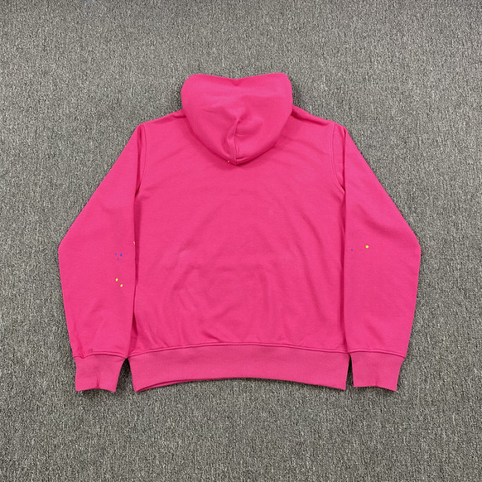 sp5der p*nk hoodie pink