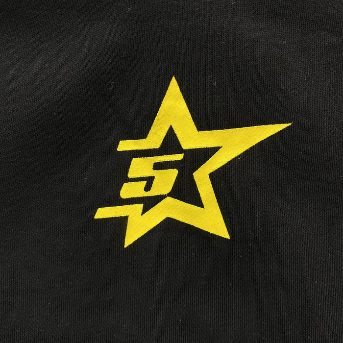 sp5der p*nk hoodie black