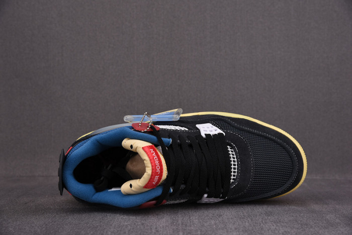 air jordan 4 retro union off noir dc9533-001