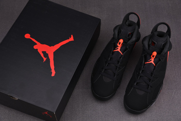 air jordan 6 retro black infrared (2019) 384664-060
