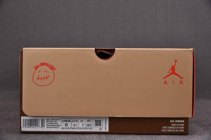 air jordan 6 retro travis scott british khaki dh0690-200