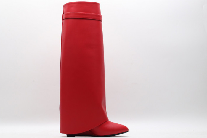 give*chy shark leather boots