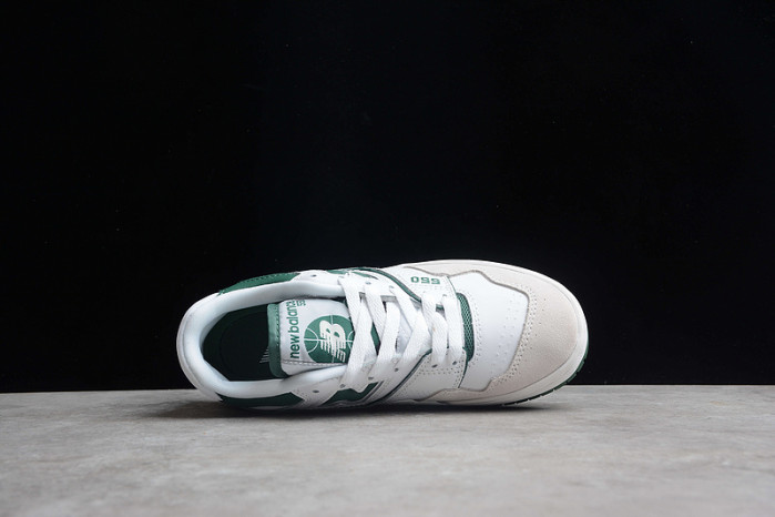 new balance 550 white green