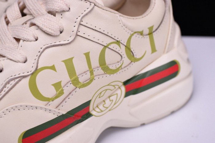 gu logo rhyton vintage trainer sneaker
