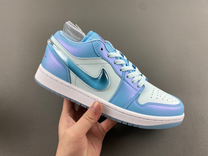 jordan 1 low se aquarius blue (gs) kids fn7366-400