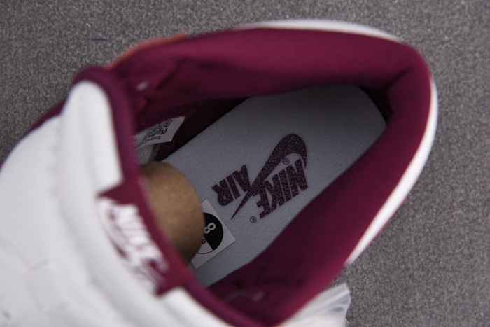 jordan 1 retro high og bordeaux - 555088-611