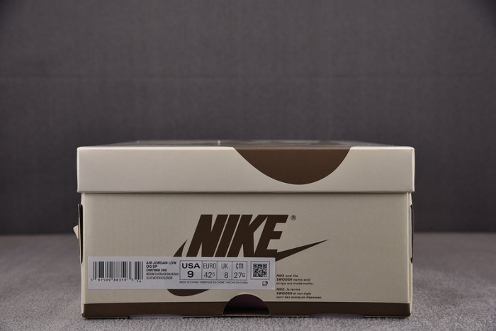 travis scott x air jordan 1 low og medium olive