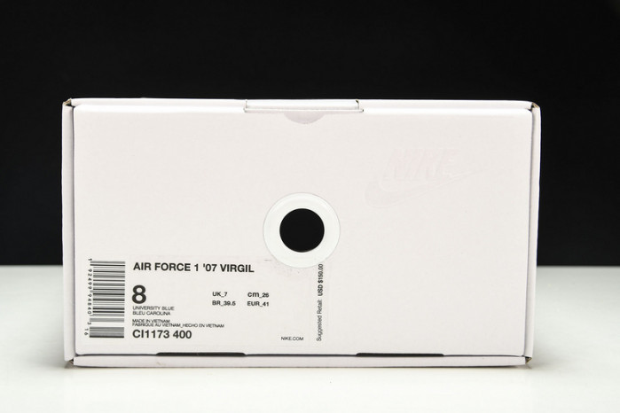 nike air force 1 low fw mca university blue ci1173-400