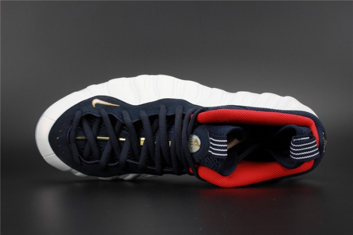 nike air foamposite one “olympic” university red/ white mens 575420-400