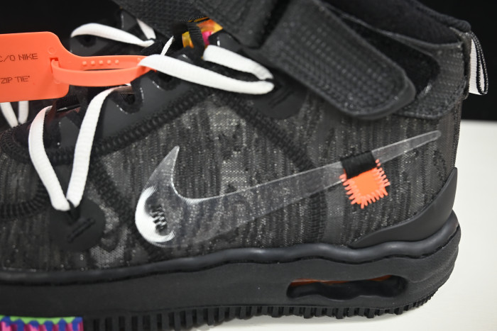 FW Nike Air Force 1 Mid BLACK DO6290-001