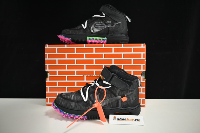 FW Nike Air Force 1 Mid BLACK DO6290-001